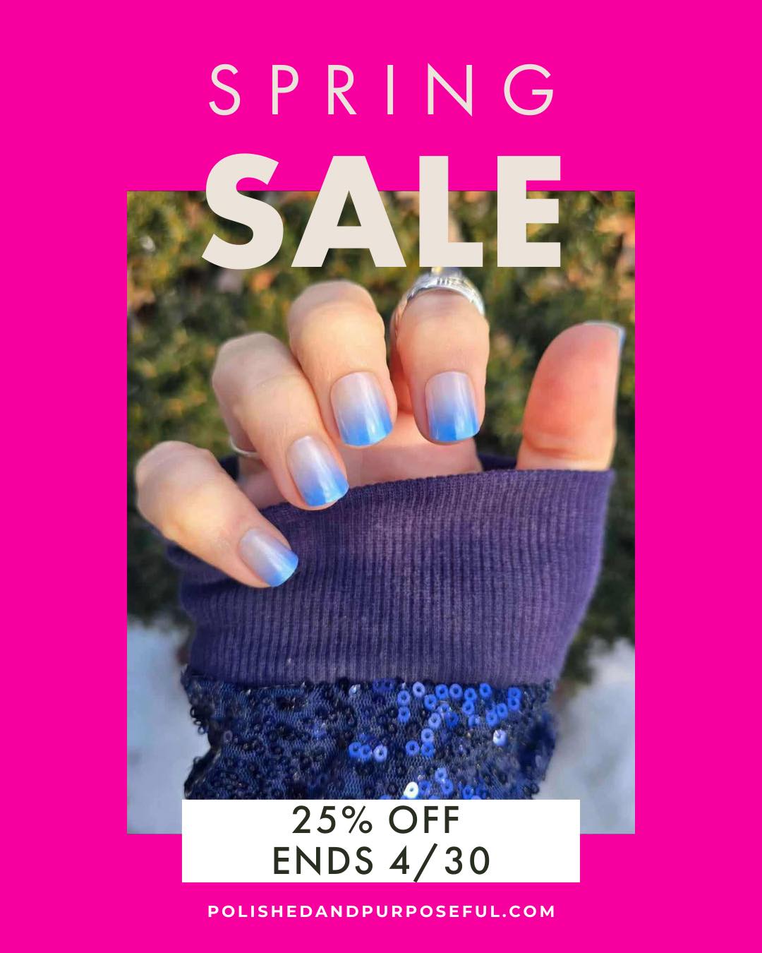 ✨ LAST CALL! ✨

If you’ve been…

😩 Tired of paying salon prices
😵‍💫 Never finding the time to book an appointment
🙃 Or frustrated when your polish chips after one day...

Maybe it’s time to try a new kind of DIY mani — one that’s actually easy, quick, and long-lasting 💅🏾✨

💖 Kleo Kolor gives you polished nails in minutes — no dry time, no damage, and they really last.

🎉 And right now?
You can grab select sets for 25% OFF
✅ Spend $65 = Get a FREE set
✅ Spend $100 = Score FREE shipping
But it all ends TONIGHT 🕛 (April 30!)

🛍️ Shop here: https://kleokolor.com/collections/special-offer?ref=Katie

💬 Thinking about trying it?
