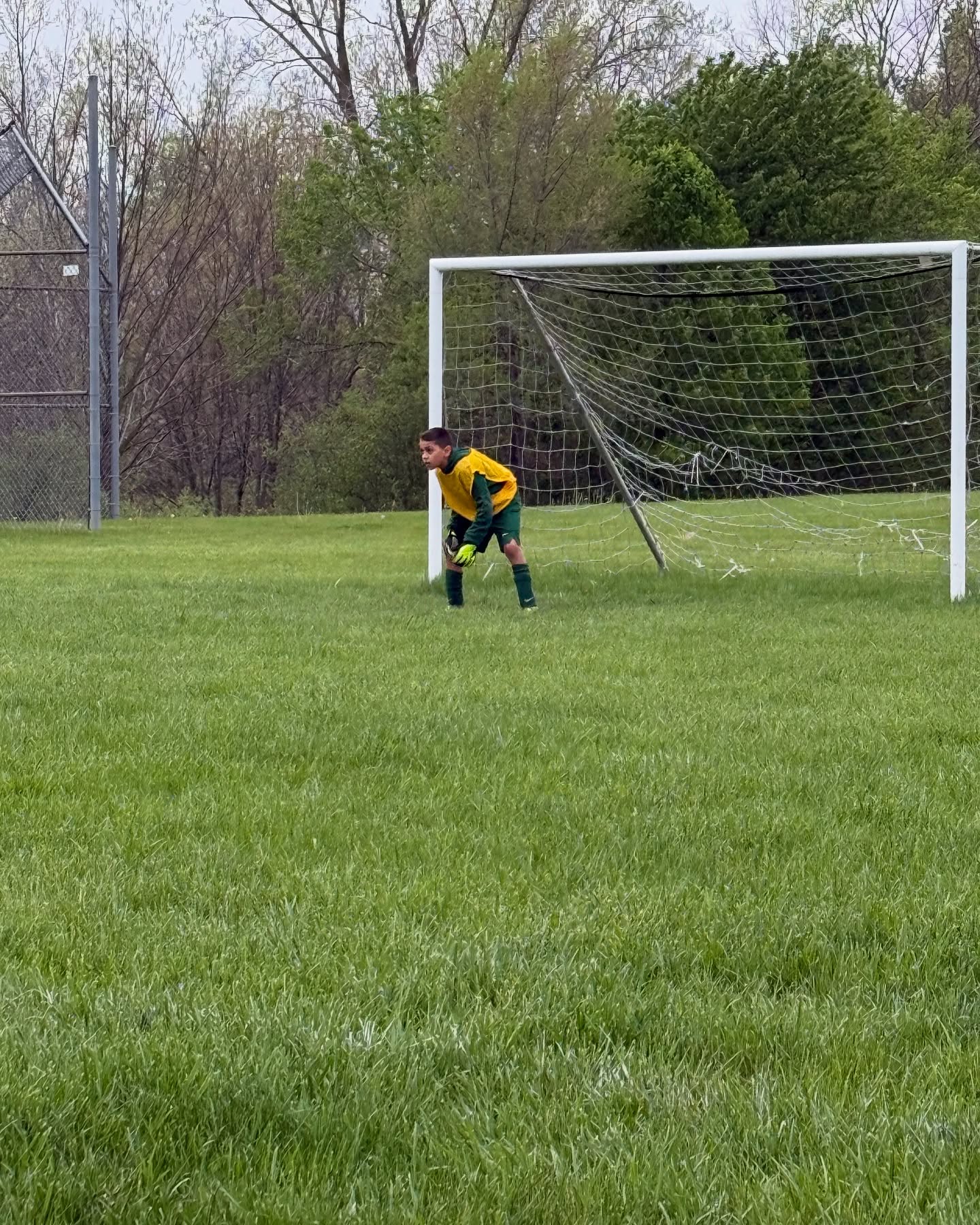 Another Saturday soccer day spent at the fields in the cold. 

Two tough games. 

Super proud of my tough goalie who saved a hard goal while yet getting hit in the head with the ball and then the goal post. 

Came out with a win and a loss. 

Proud of the Huntington FC team!