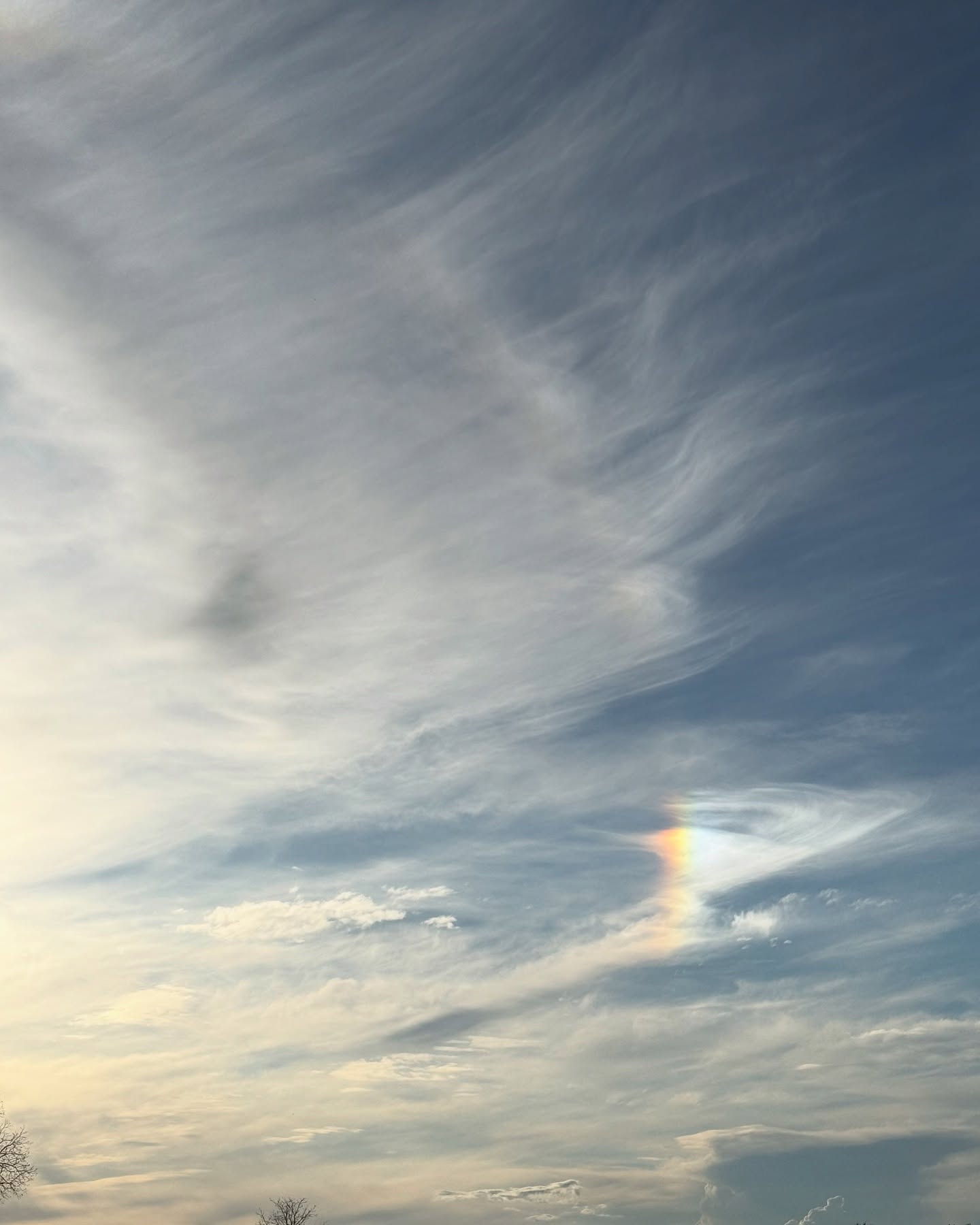 On the way home from soccer practice today, we looked up and saw a halo around the sun—and wow… I don’t think I’ve ever seen anything like it.

It was absolutely breathtaking. Just this glowing ring in the sky, like God Himself was signing the day with a little reminder: I’m here. I made this. And I’m still creating beauty all around you.

In the middle of our everyday—He met us with something so simple, so majestic.

I’m just in awe. His creation never stops pointing back to Him.

Have you ever seen a halo around the sun before? It’s something I won’t forget anytime soon.