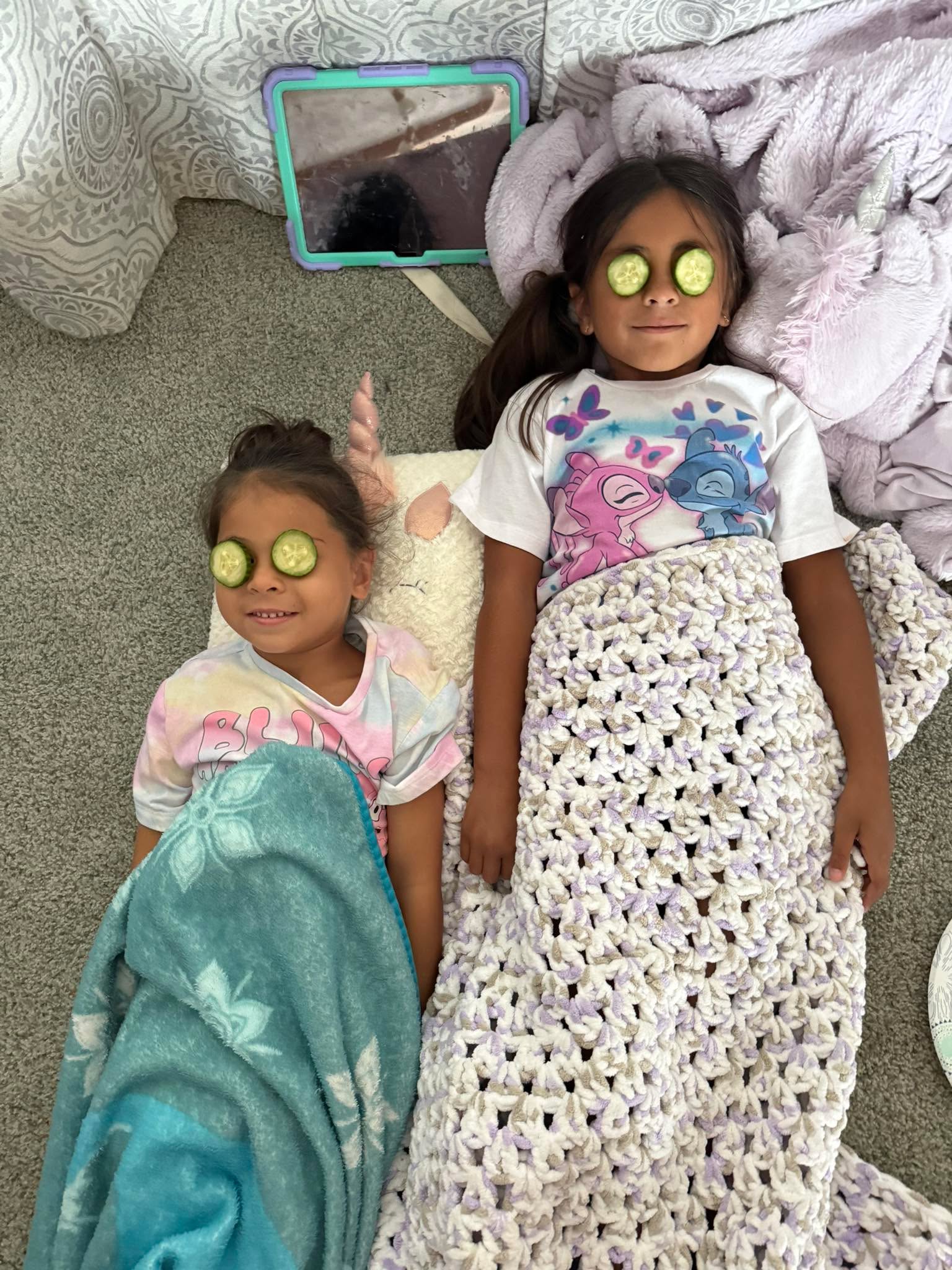Thought I was cutting up cucumbers for the girls to eat…. I was wrong! 🤣 

Michael T. Westfall